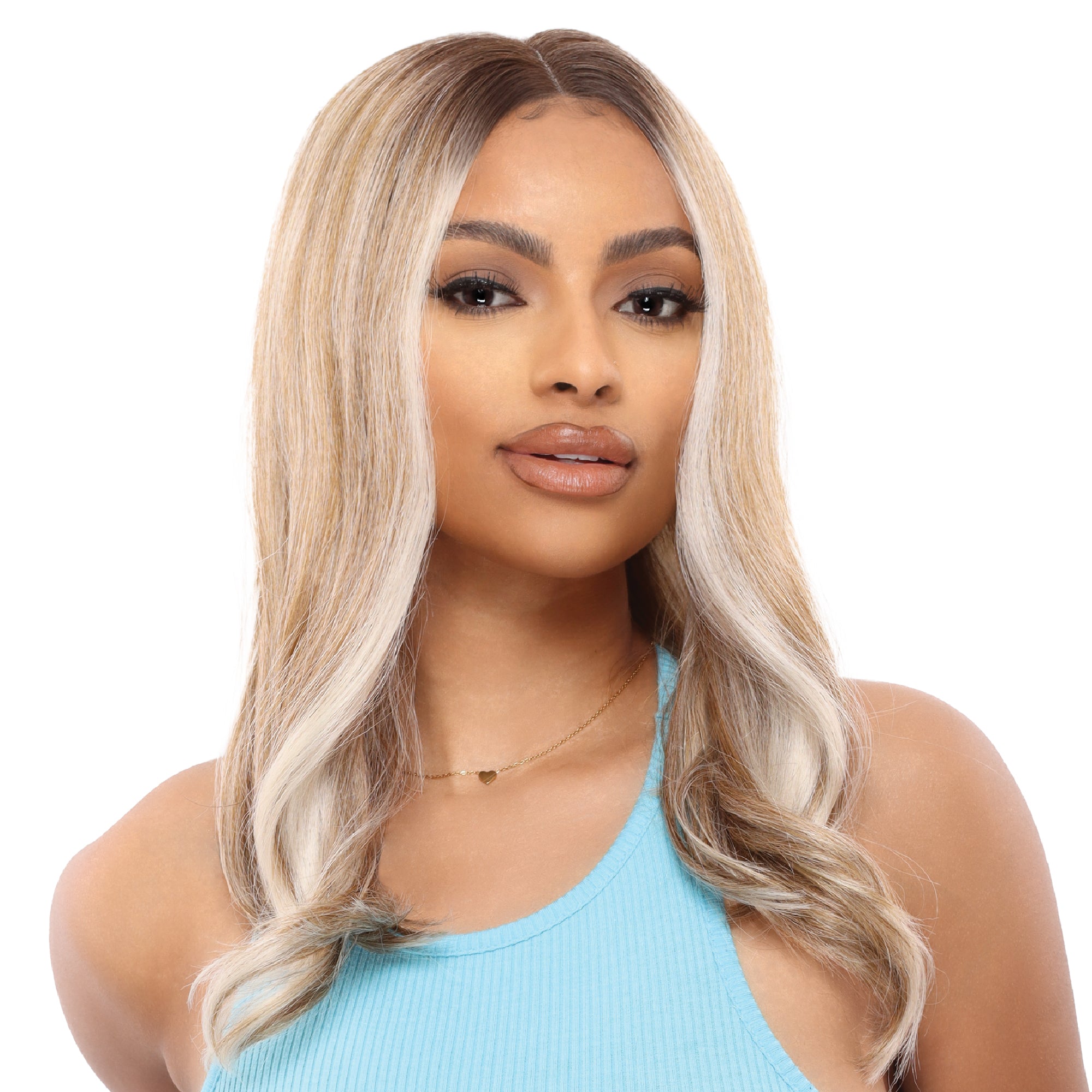 Longhair 64cm European and American Simulation Wig Female Long Hair